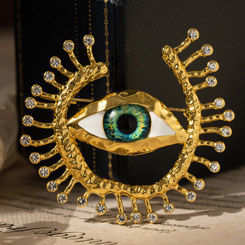 Vintage Collectible Pins - Evil Eye Badges Halloween Cosplay Anime