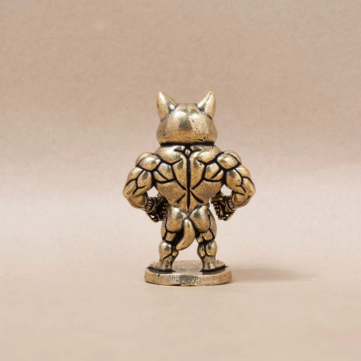 1PC Mini Brass Statue of A Mus - Vintage Collectible Christmas Ornaments recension och pris