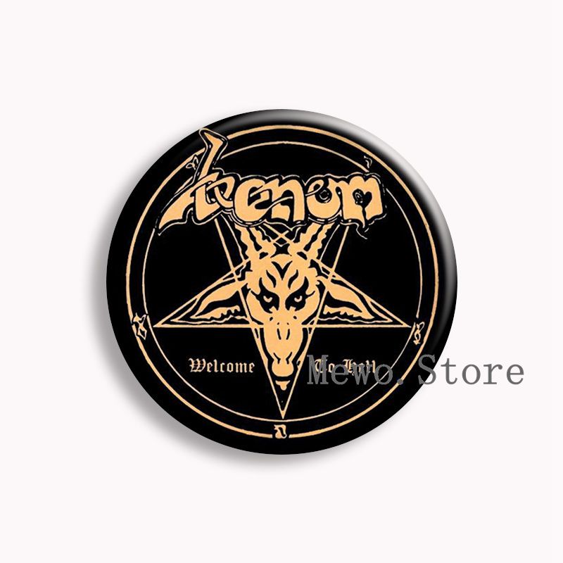 Rock Mayhem Band Soft Button P - Vintage Collectible Pins recension och pris
