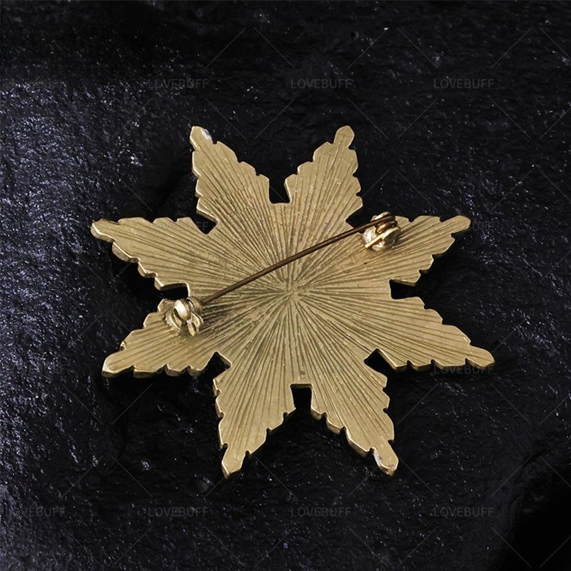 Golden Star Shaped Number 7 Br - Vintage Collectible Pins recension och pris
