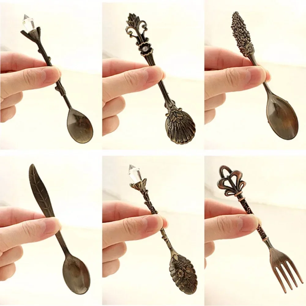 6pcs Set Ice Cream Spoon Jam S - Vintage Collectible Spoons recension och pris