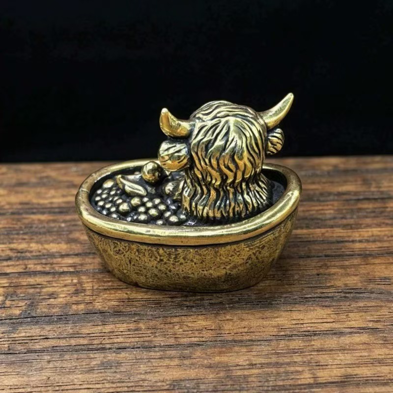Vintage Brass Home Decor, High - Vintage Collectible Christmas Ornaments recension och pris