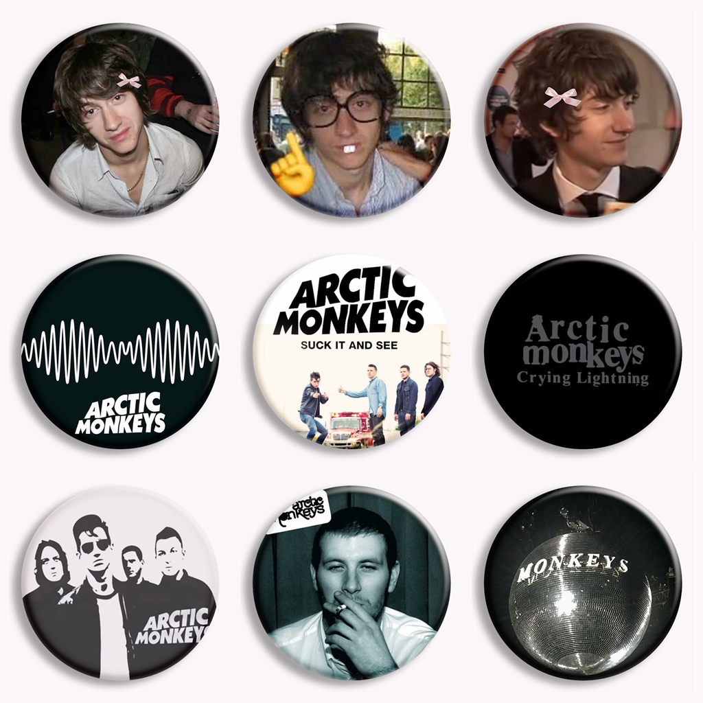 Vintage Arctic Monkeys Music B - Vintage Collectible Pins recension och pris