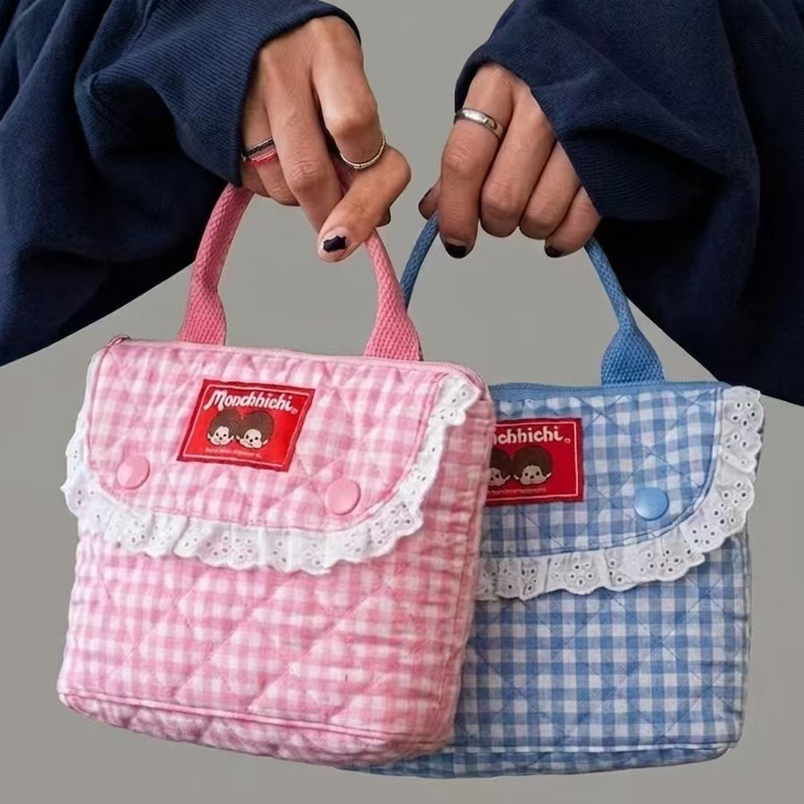 Vintage Plaid Munchki cartoon  - Vintage Item recension och pris