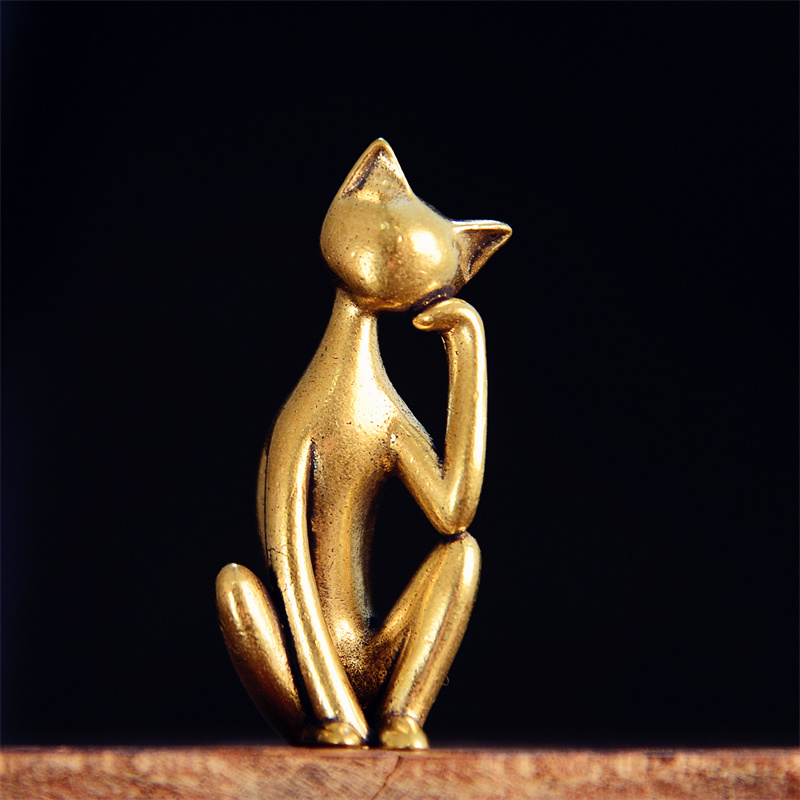 Meditation Cat Figurines Vinta - Vintage Collectible Christmas Ornaments recension och pris