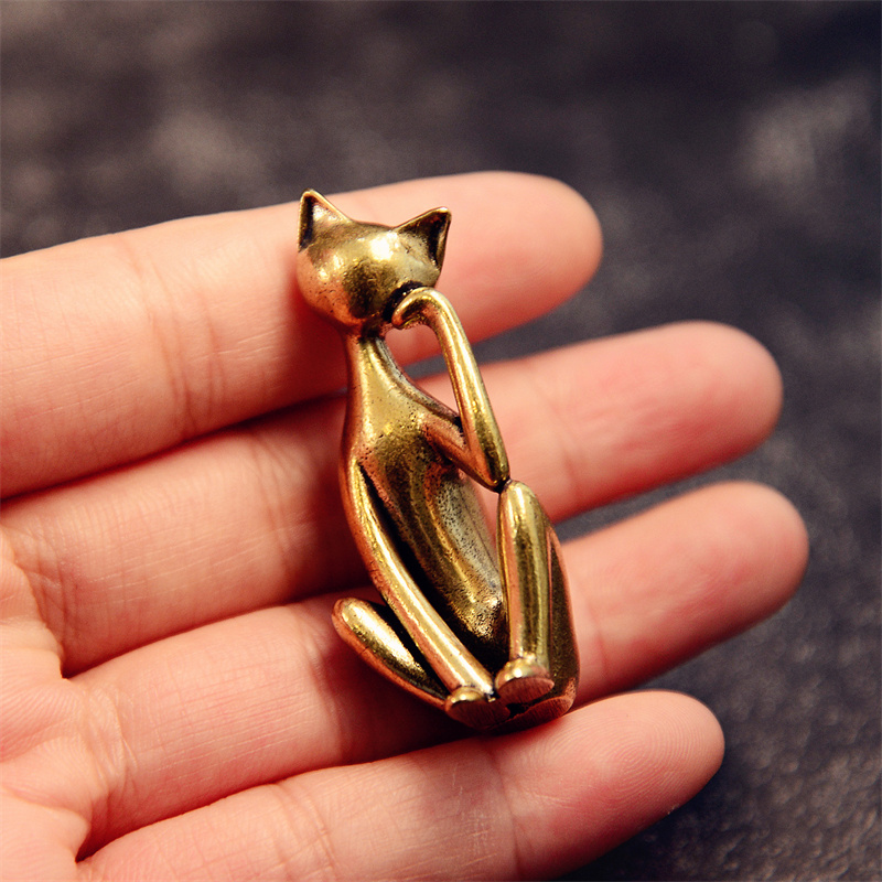Meditation Cat Figurines Vinta - Vintage Collectible Christmas Ornaments recension och pris