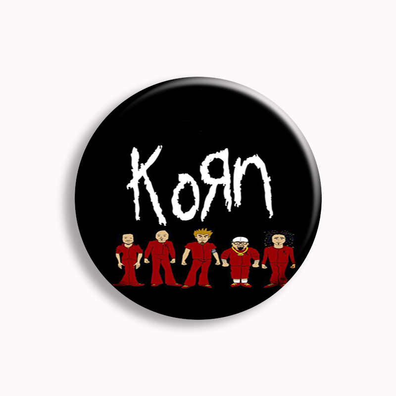 Hip Hop Korn Music Rock Band C - Vintage Collectible Pins recension och pris