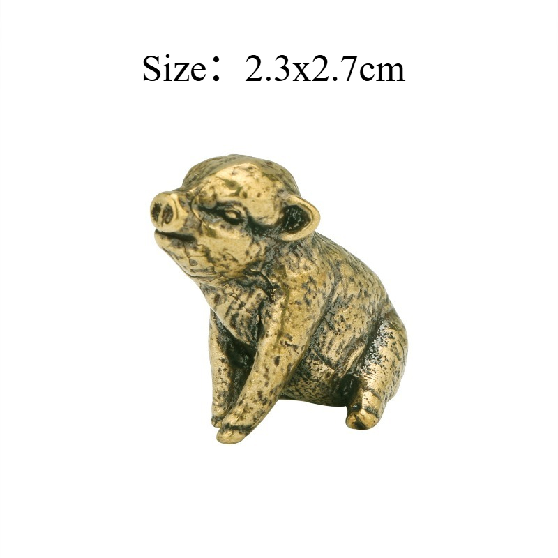 Retro Chinese Zodiac Pig Archa - Vintage Collectible Christmas Ornaments recension och pris