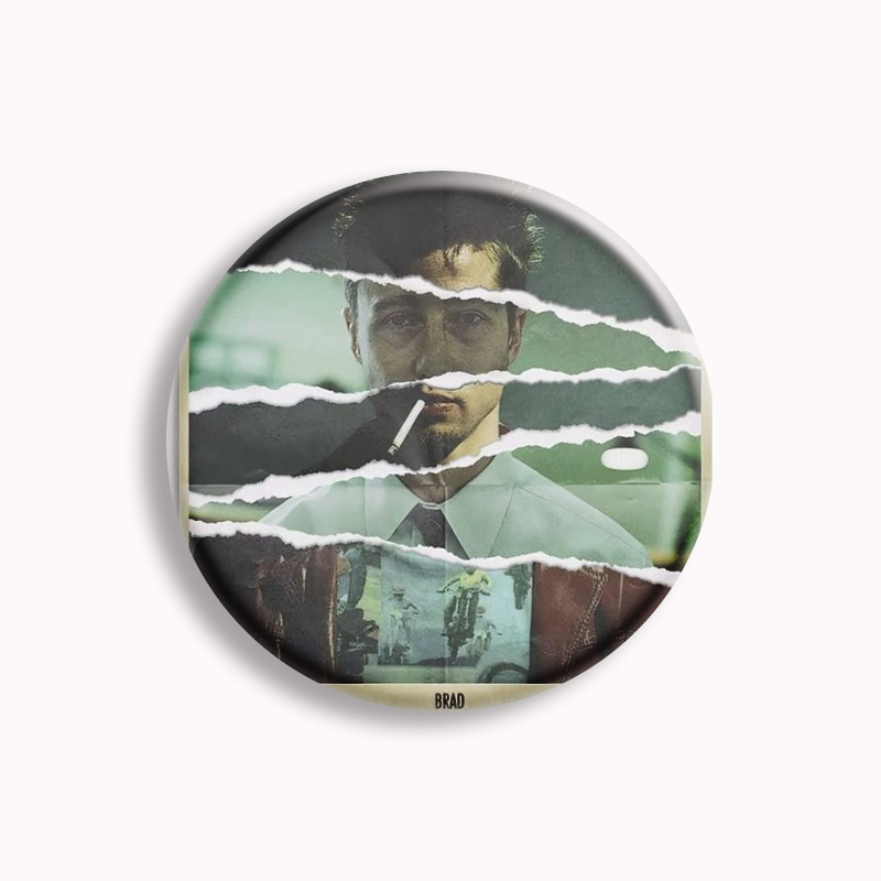 Retro Classic Movie Fight Club - Vintage Collectible Pins recension och pris