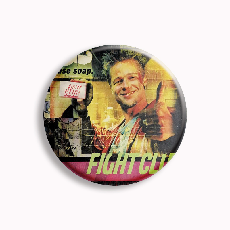 Retro Classic Movie Fight Club - Vintage Collectible Pins recension och pris