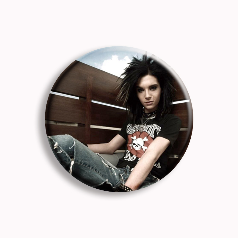 Rock Band Tokio Hotel Kaulitz  - Vintage Collectible Pins recension och pris