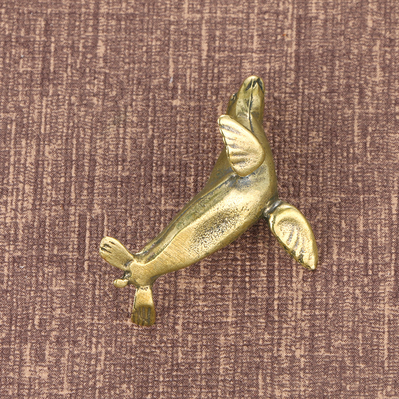 Brass Seal Desk Decoration Ani - Vintage Collectible Christmas Ornaments recension och pris